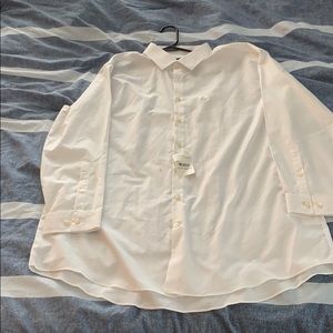 Long sleeve white dress shirt